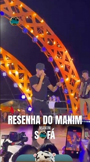 🤠🎙️🐮 Manim leva o moído da vaquejada, na gravação do DVD#Manim #ResenhadoManim