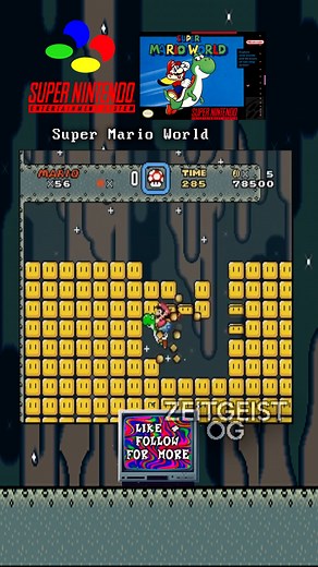 Super Mario World Star World 1 Falling down with a twist! also we find the secret exit! The fabled Star World. Unlocked by finding one of several warp points out in the world! this entire world serves as a quick travel hub as well as having a hidden path to a secret world! Great music btw. Starting out with another legendary SNES game! Specifically the stand alone game and not mario all stars. Played on the Wii Virtual Console and captured via RCA giving the whole playthrough a nice warm fuzz #g