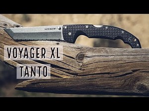 Voyager XL Tanto Serrated Edge