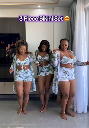 Stylish 3 Piece Bikini Sets Available in Kenya