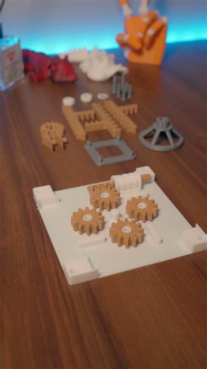 3D Printed Safe with Working Mechanism #3dprinting