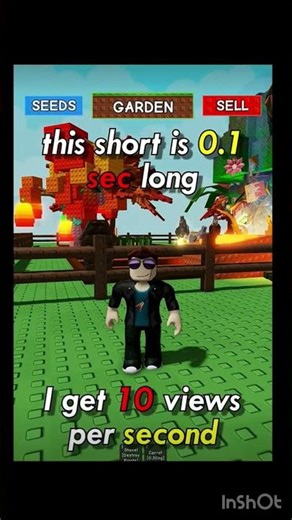Roblox grow a garden 0.1 sec#shorts#growagarden#gag#0.1sec