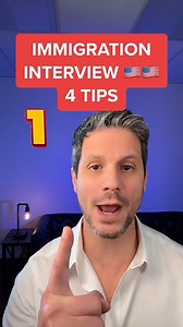 1.8K views · 31 reactions |  US immigration interview: 4 tips #visa #greencard #asylum #immigrant #immigrationlawyer | Immigration TV | Facebook