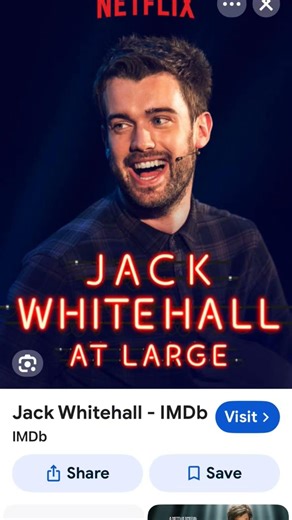 Jack Whitehall ( comedian and actor )