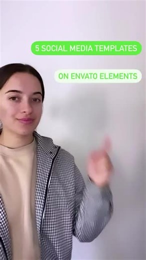 Boost kontenmu pakai 5 template social media keren dari Envato! 🎨✨ Desain estetik, profesional, & siap bikin feed makin standout 😍 #Envato #SocialMediaTemplate #ContentCreator #viral #fyp