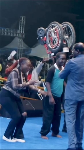 Saints, behold the miracle-working power of Jesus! From a wheelchair to walking—this precious soul encountered the living Christ at our healing crusade in Uganda, and everything changed in a moment. What man could not do, Jesus did instantly. Chains were broken, strength was restored, and faith became sight! If the Lord did it for them, He can do it for you. Lift your faith, receive His touch, and rejoice in the power of His name. 👉 Watch this miracle and SHARE it with your loved ones—let faith