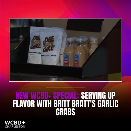 TUNE IN TOMORROW - Coming up on WCBD , a new special called Serving Up Flavor 🍳 will air at 1 pm and 7 pm ET. Our first episode features the story behind Britt Bratt's Garlic Crabs in Moncks Corner. Brittany Simmons has amassed a huge following with her flavorful black box special, which is stacked full of crab clusters, lobster tails, shrimp, and more. WCBD is available on Roku, Apple TV, and Fire TV for download. Enjoy a sneak peek of episode one below. | WCBD News 2