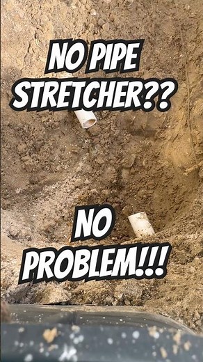 No Pipe Stretcher? No Problem! PVC Pipe Repair Below Ground - Ultra Plumbing & Drain Cleaning