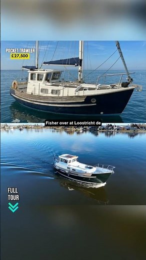 Is THIS The Ultimate Pocket Trawler? (Fisher 25 Ketch) #boat