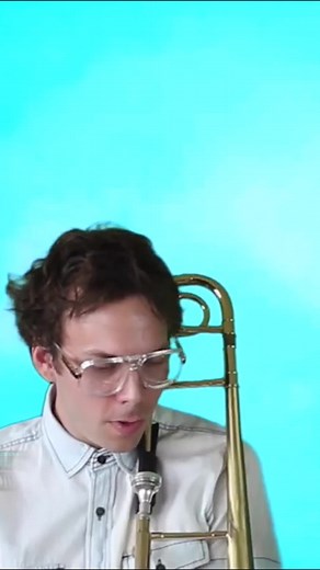 How to warmup on trombone fast when you have no time, Andy Martin explains #trombone #practice #studio #musician #brassmusician