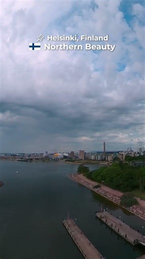 🇫🇮 Helsinki, Finland – 4K Drone Tour