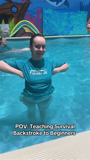 Teaching Survival Backstroke Techniques for Beginners