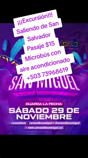 Carnaval de San Miguel: Excursión desde San Salvador