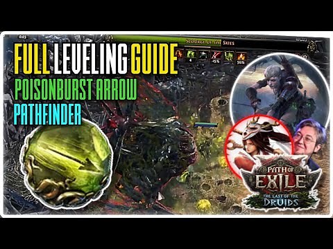 How to Level Up Poisonburst Arrow Pathfinder in 0.4 - Full Leveling Guide - Path of Exile 2