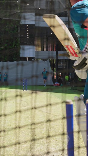 3.7M views · 10K reactions | POV: facing Josh Hazlewood in the nets 掠 | Australian Men's Cricket Team | Facebook