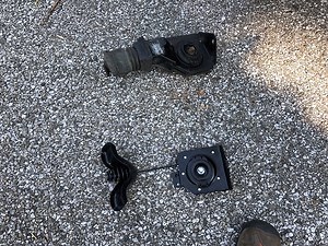 Spare tire hoist replaced