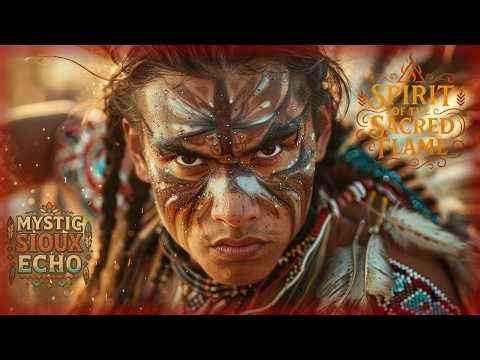 Sioux Tribal Sound 🦅 Spirit of the Sacred Flame | Mystical Chants & Shamanic Fire