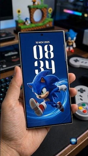 The Ultimate Sonic The Hedgehog Setup For Android! 🦔💨 #shorts