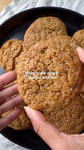 5.5K views · 49 reactions | Triple Ginger Cookies (aka gingersnaps!)...