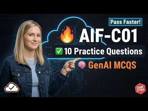 AIF-C01 Practice Questions | AWS Certified AI Practitioner | Fundamentals of GenAI