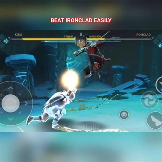 Easy Way To Defeat Ironclad - Boss Fight | Shadow Fight Arena
