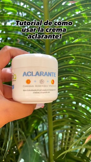 Crema Aclarante Zamia: Tu Solución Nocturna para la Piel