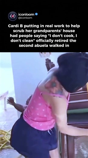 the way cardi instantly retired the i dont cook i dont clean lyric for her abuela #cardib