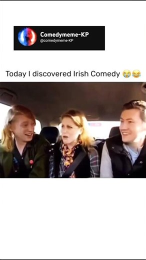 Today I Discovered Irish Comedy ☘️😂