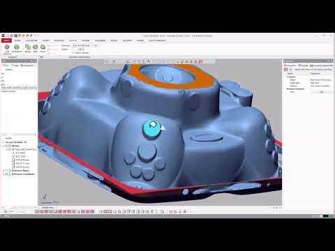 Using Selection & Scan Processing tools for reverse engineering | Geomagic Design X