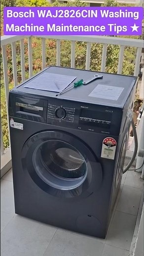 Bosch Washing Machine WAJ2826CIN ★ Servicing Guide & Maintenance Tips 🔧 #tips #shorts #youtubeshorts