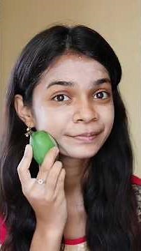 Makeup using Mango 🥭😱🤣#shorts #viral #makeup #transformation #youtubeshorts