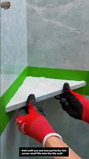 Perfect Corner Shelf Install