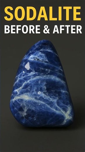 Sodalite: Before & After