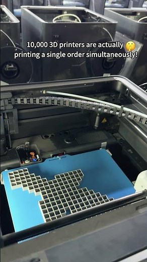 The Ultimate Mega-Run – 10,000 3D Printers, 1 Single Order "Redefining manufacturing