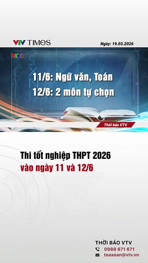 Kỳ thi tốt nghiệp THPT 2026: Lịch thi và thủ tục