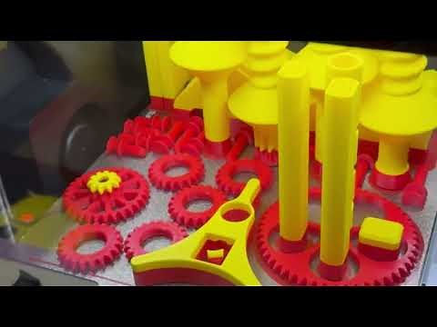 Bambu Labs P1S in action biggest print full build plate