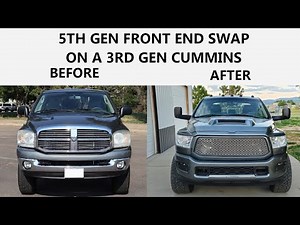5th gen front end swap on 3rd gen ram.