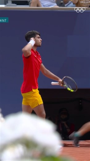 Carlos Alcaraz shining under the Paris lights ✨ Relive his best moments from the Olympic stage at #Paris2024 #Olympics #Tennis | Olympics