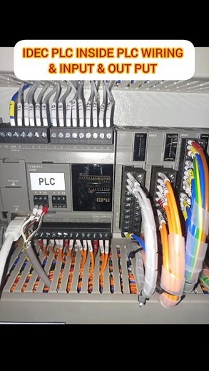 IDEC PLC Complete Wiring#IDEC #PLC #Automation#MachineRepair #PLCProgramming