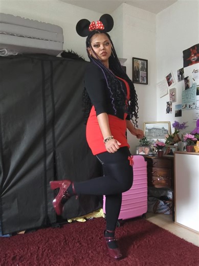 Minnie Mouse Inspired Outfit Check for Karneval