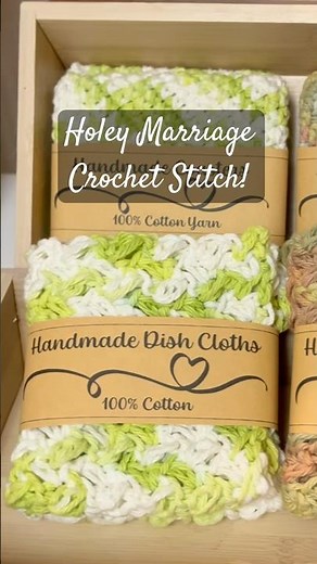 🧶 Holey Marriage Crochet Stitch! #crochet #crochetideas #crochetprojects