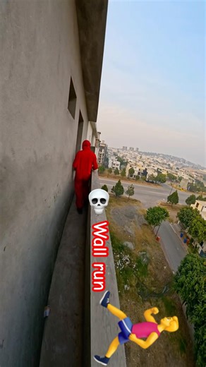 Heart Stopped for 1 Second 💔game over #parkourworld #roofjump ##rooftopparkour #rooftopchalleng #yt