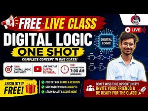 Digital Logic One Shot Video | Live Classes | Important Questions | Complete Digital Logic Revision|