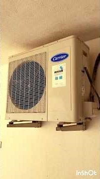 Carrier Ac not starting # Replace new capacitor # clean Ac # Now its Running like champ##