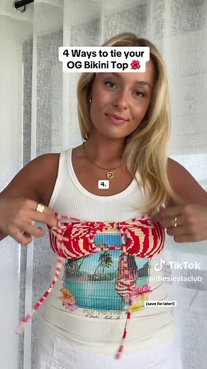 Different Ways To Tie Your Bikini Top 🌺 | Bikini Tutorial