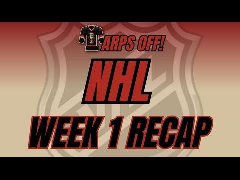 NHL Week 1 Recap: Best Games, Highlights & Storylines from Opening Week!