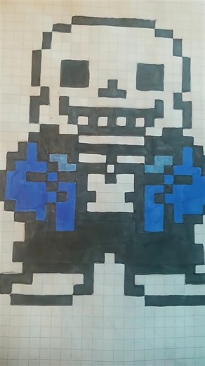 Undertale pixel art I made #art #drawing #undertale
