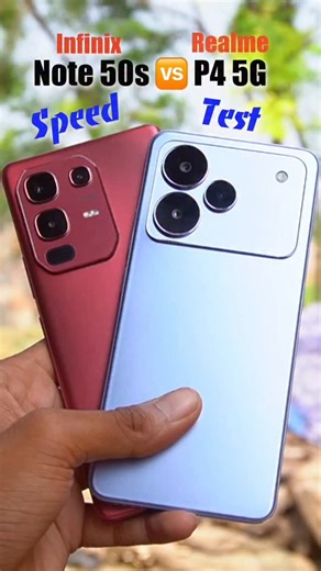 Washim🇮🇳 | Infinix Note 50s 🆚 Realme P4 5G || Speed Test 🔥 #gigwashim #infinixnote50s #realmep4 #speedtest | Instagram