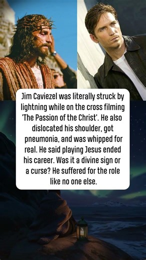 🦋While Filming 'The Passion of the Christ', He Was Literally Struck by Lightning on the Cross.