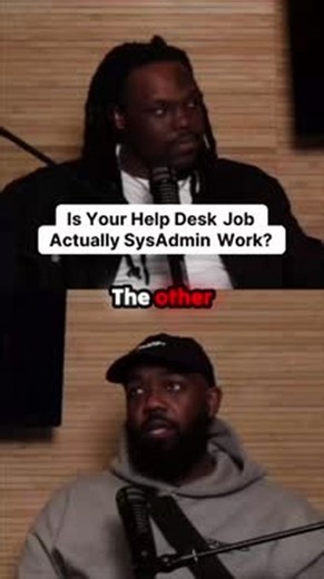 Tav Marc on Instagram: "The *real* story behind the IT Help Desk badge. Some of these roles are more of a hybrid beast—part field tech, part hardware installer, and let's be honest, some serious mid-level SysAdmin heavy lifting! Observers note the reality of being out in the field, installing computers, looking at broken printers, and even tracing cables to the switch. That sounds suspiciously like a Field Engineer or even a mid-level SysAdmin skillset being utilized under a different title. If